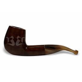 Cachimbo Bertoldi Elite Natural Curvo Peça Única
